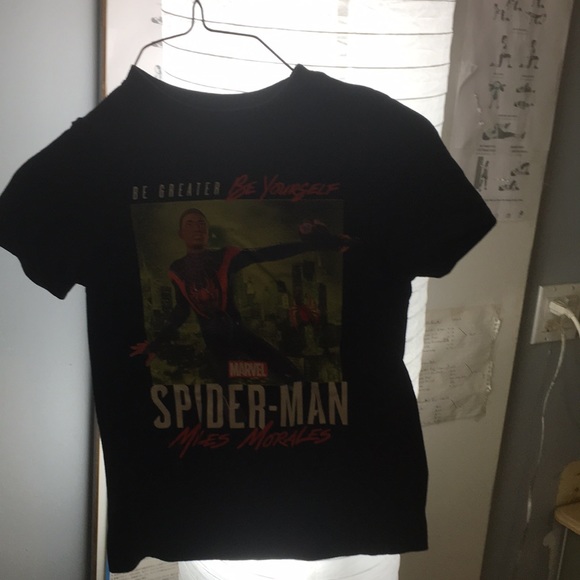Miles Morales kids Spider-Man tee - Picture 2 of 3